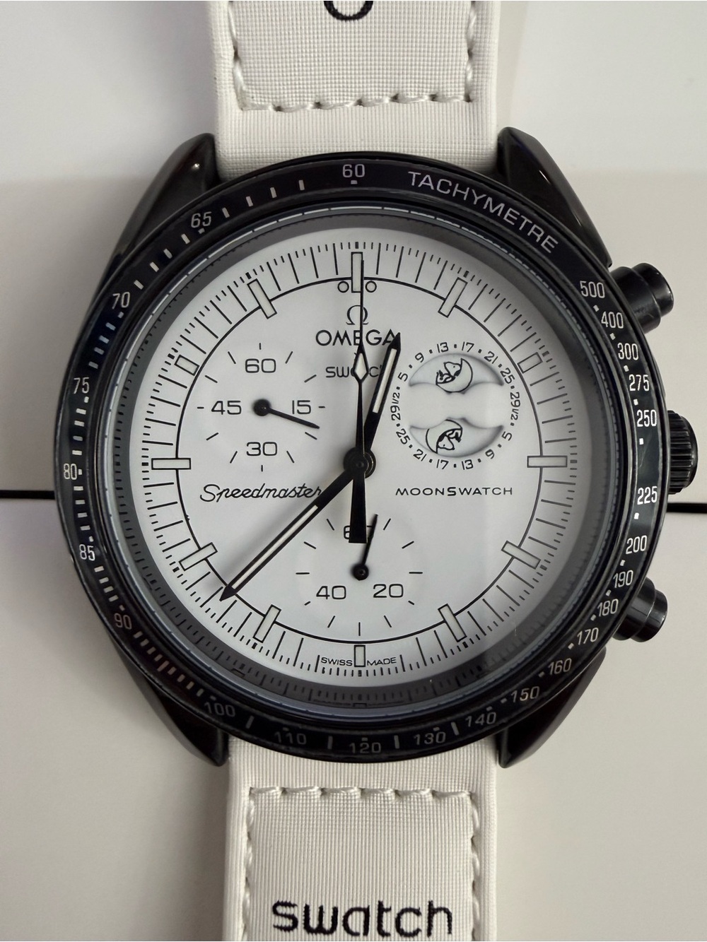 Moonwatch MOD MISSION TO THE MOONPHASE - FULL MOON